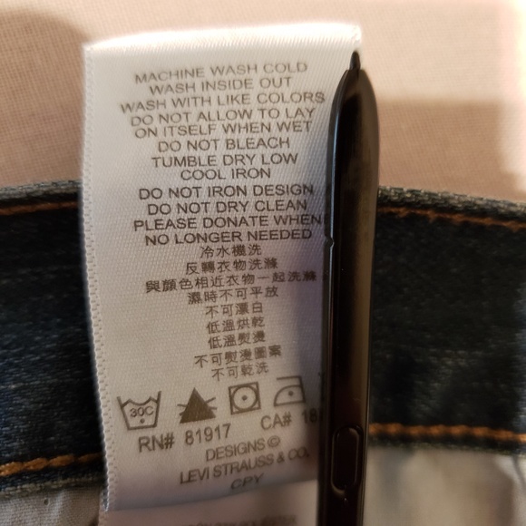 Levi's 505 Regular Size 29X29 - Picture 7 of 8